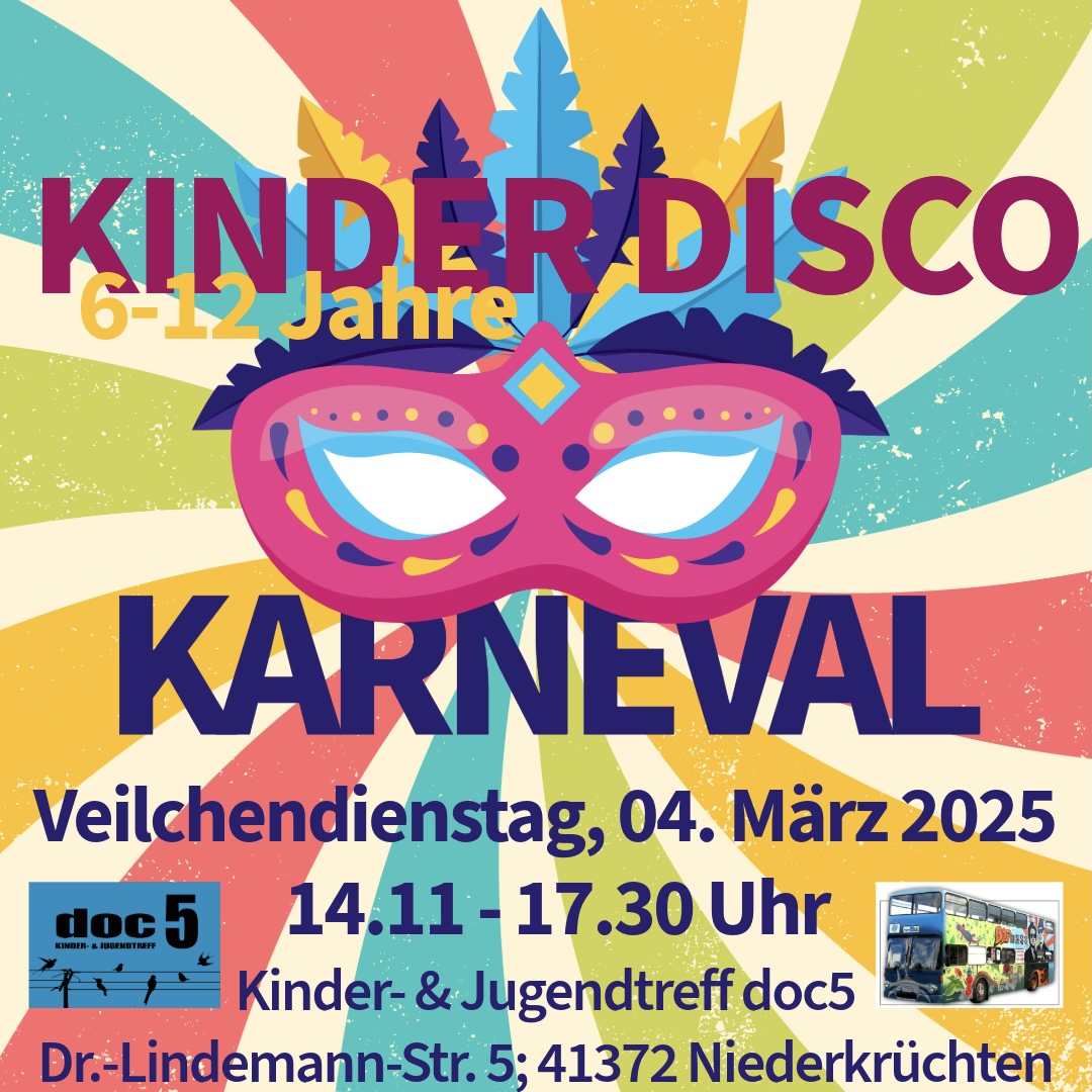 Kinder Karnevals Disco 